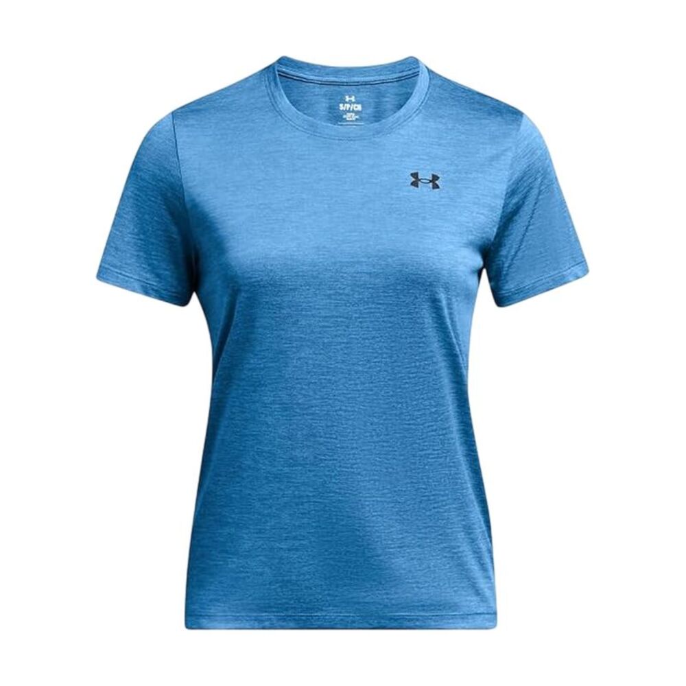 Under Armour Womens/Ladies Twist Short-Sleeved T-Shirt / Blue